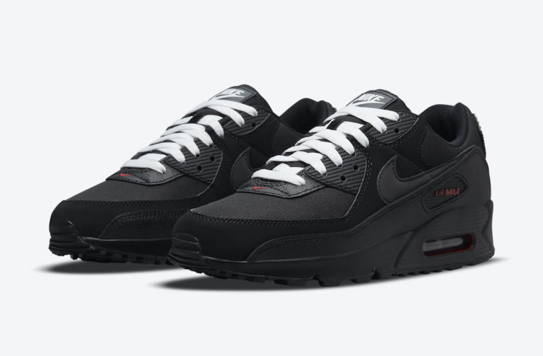 Nike Air Max 90 Black Sport Red DC9388002 Release Date SBD