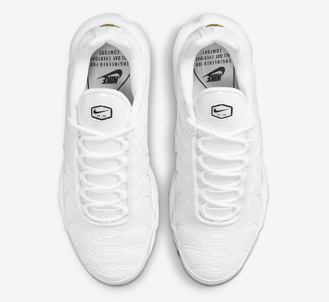 Nike Air Max Plus Premium White 848891-100 Release Date