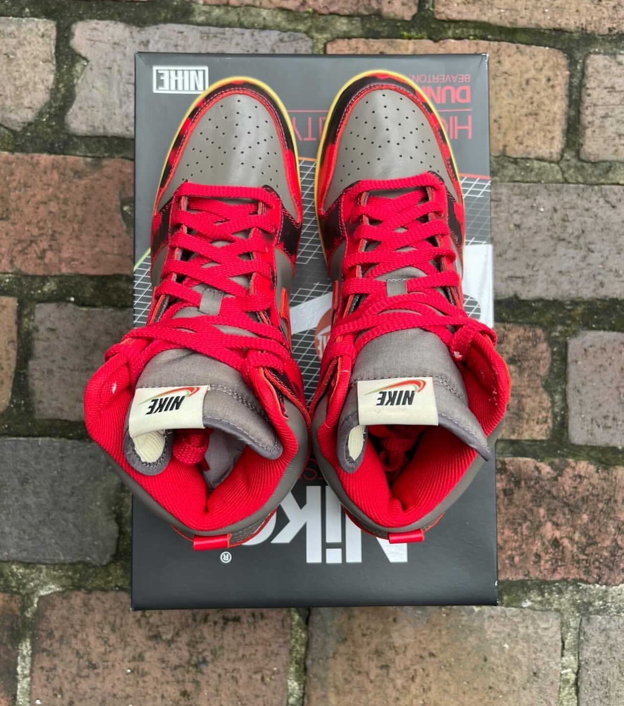 Nike Dunk High 1985 Red Acid Wash DD9404 600 Release Date Price 3