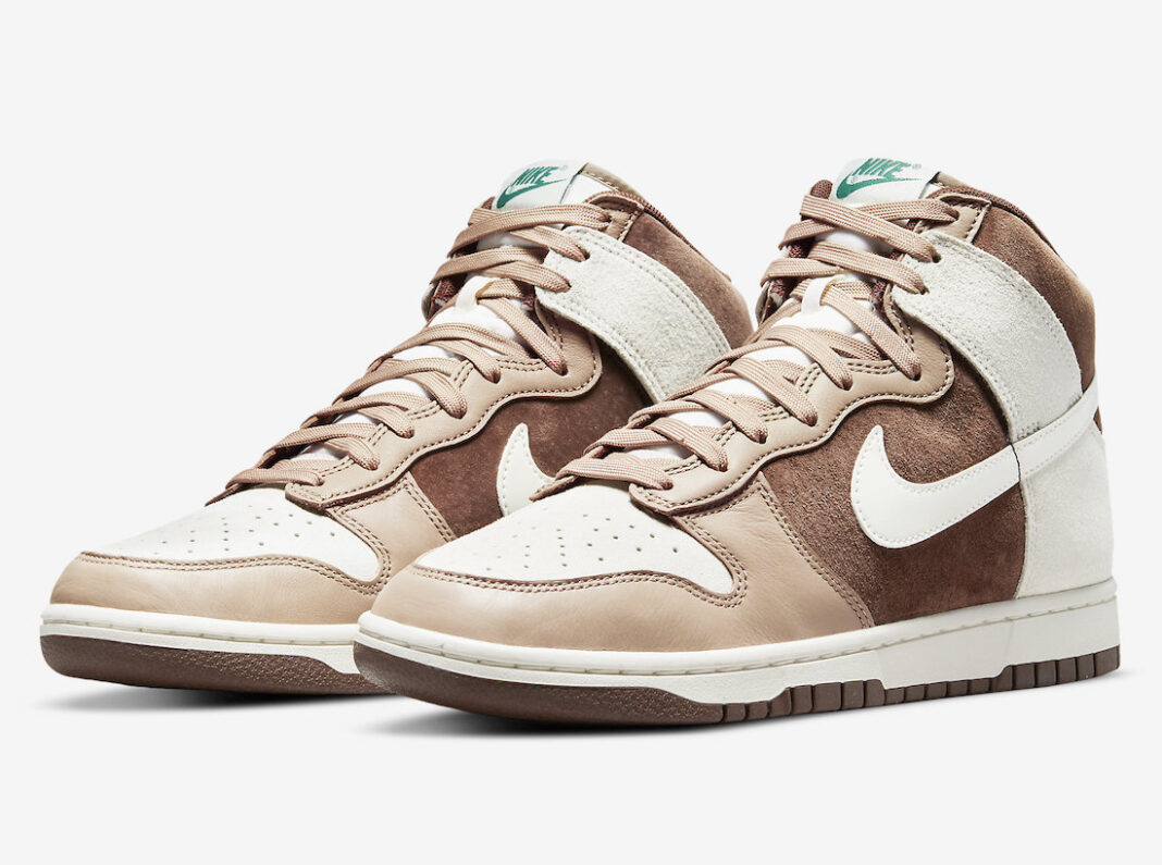 Nike Dunk High Light Chocolate DH5348-100 Release Date
