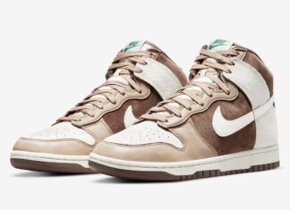 Nike Dunk High Light Chocolate DH5348-100 Release Date