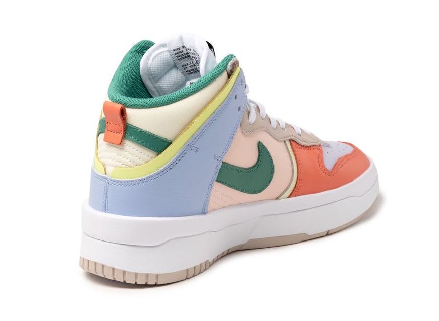 Nike Dunk High Rebel Cashmere Green Noise Pale Coral DH3718-700 Release Date