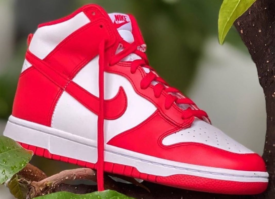 Nike Dunk High University Red DD1399-106 Release Date