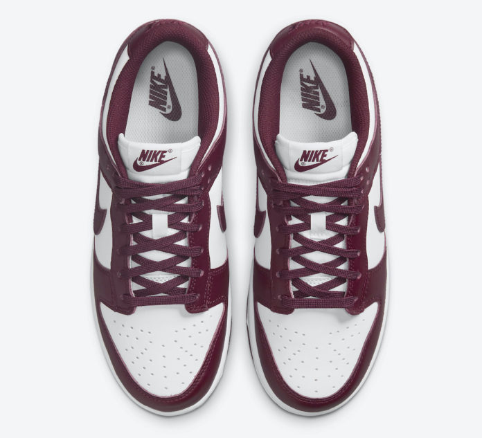 Nike Dunk Low Bordeaux Dark Beetroot DD1503-108 Release Date - SBD