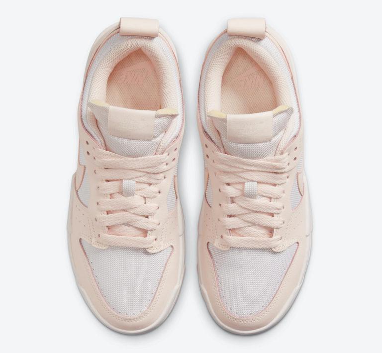 womens dunk low disrupt barely rose