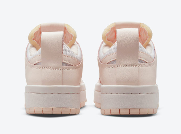 womens dunk low disrupt barely rose