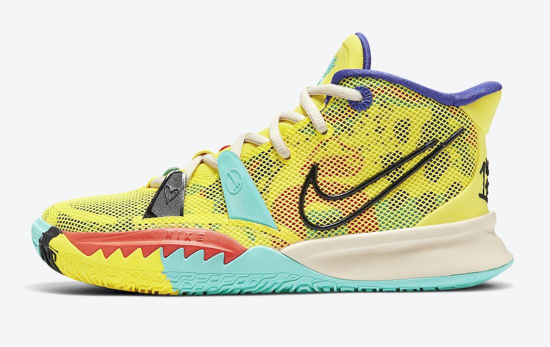Nike Kyrie 7 1 World 1 People CT4080-700 Release Date