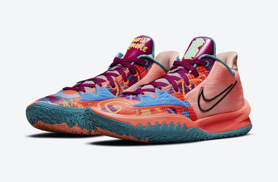 Nike Kyrie Low 4 1 World 1 People CW3985-600 Release Date