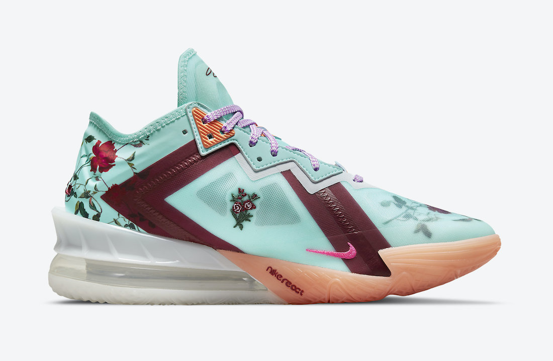 nike lebron 18 low blue