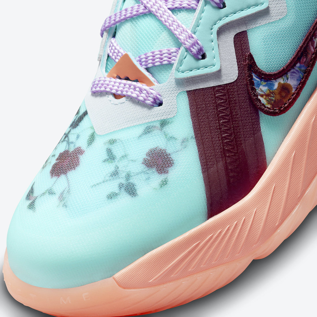 Nike LeBron 18 Low GS Floral DN4177-400 Release Date