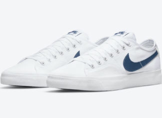 Nike SB Blazer Court White Court Blue CV1658-104 Release Date