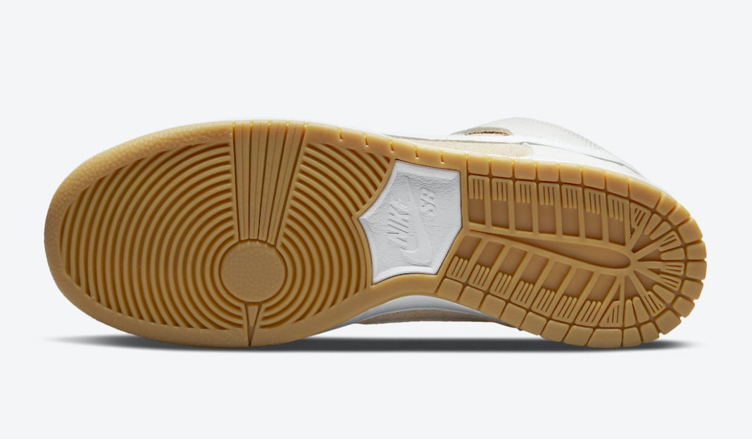 dunk high unbleached