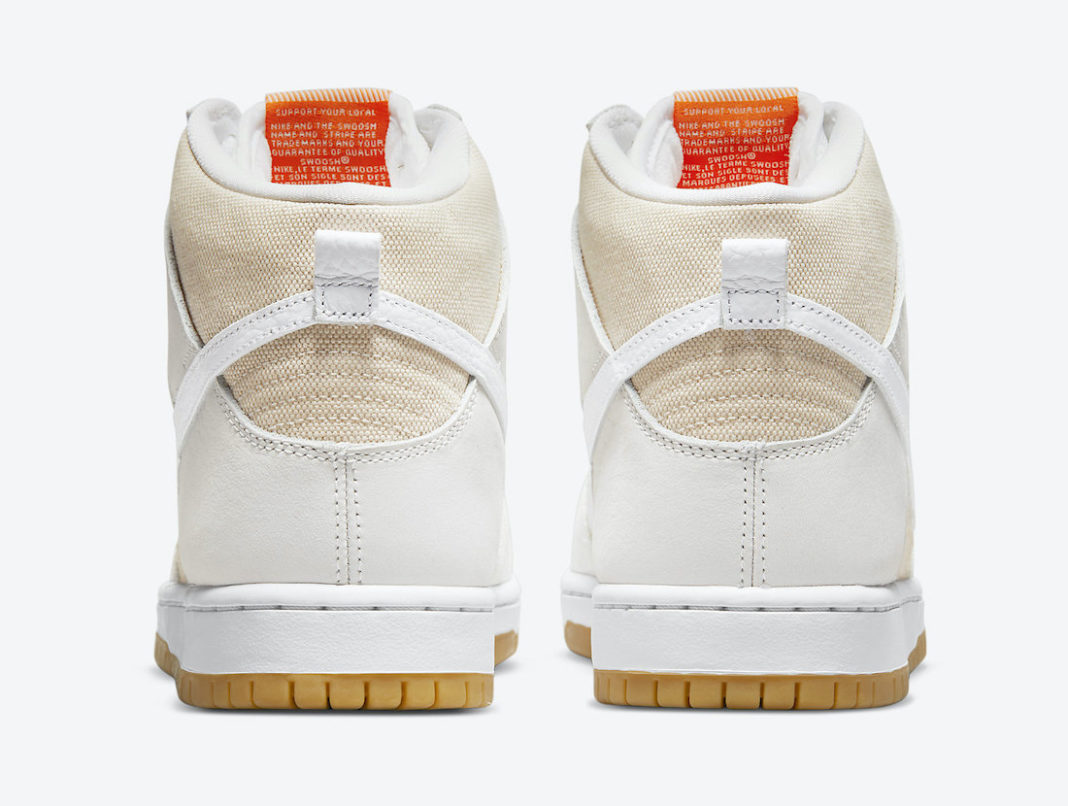 dunk high unbleached