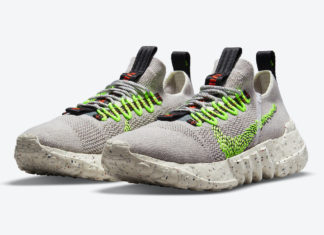 Nike Space Hippie 01 Vast Grey Electric Green DJ3056-004 Release Date