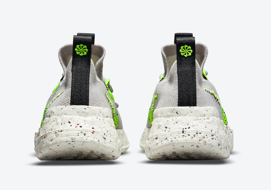 Nike Space Hippie 01 Vast Grey Electric Green DJ3056-004 Release Date