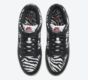 nike sb dunk quartersnacks zebra