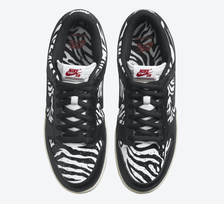 dunk low premium zebra