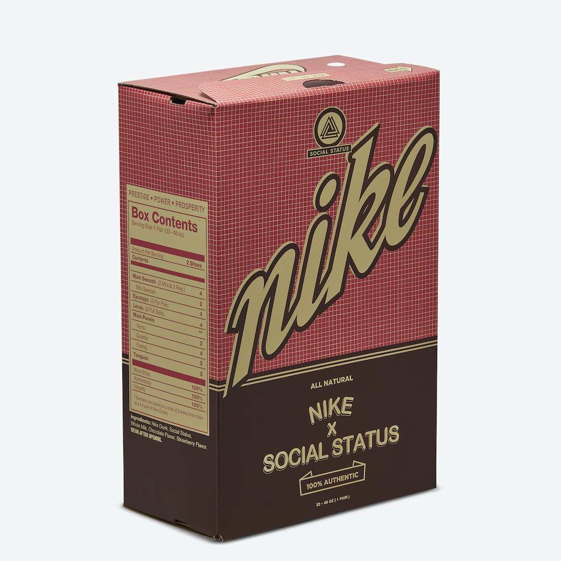 Social Status Nike Dunk Mid Burnt Brown DJ1173-700 Release Date