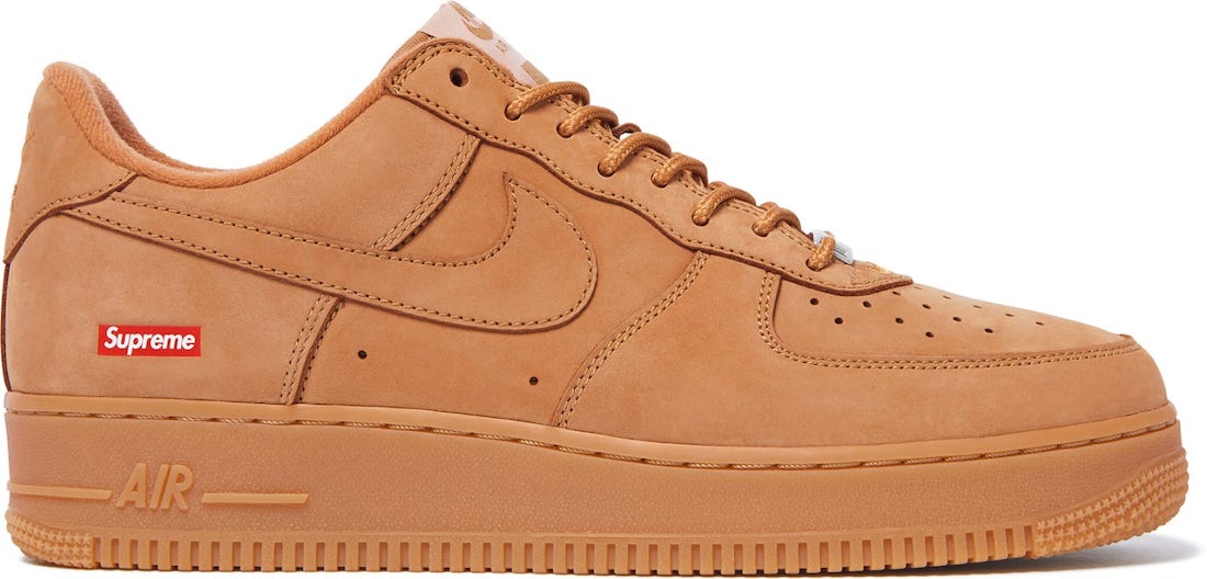 Supreme Nike Air Force 1 Low Flax DN1555-200 Release Date - SBD