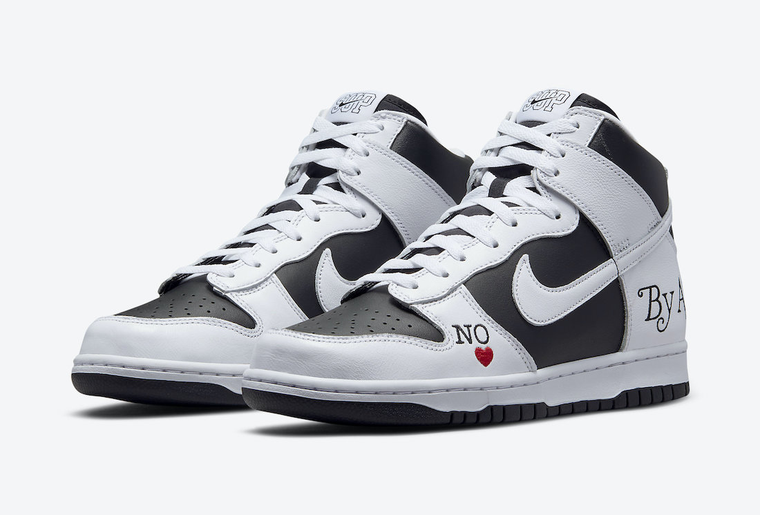 Supreme Nike SB Dunk High By Any Means DN3741 002 Release Date 4