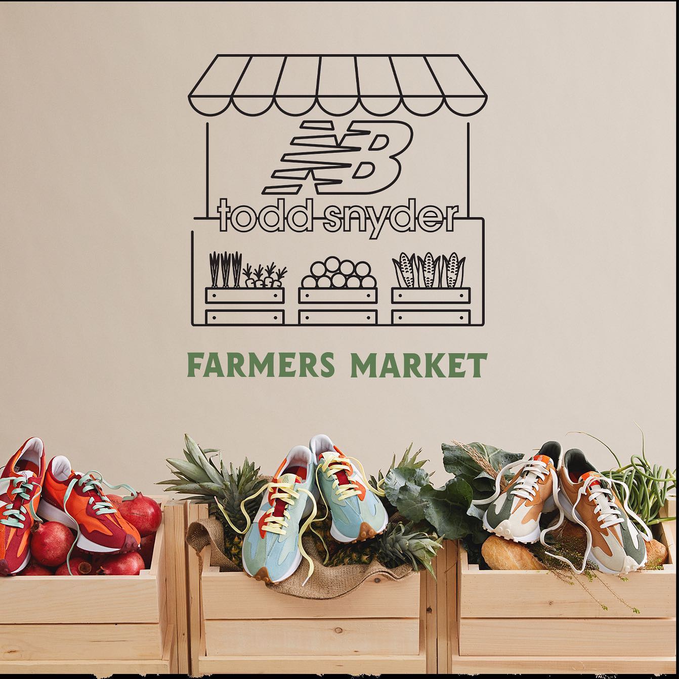 Todd Snyder New Balance 327 Farmers Market Pack Release Date