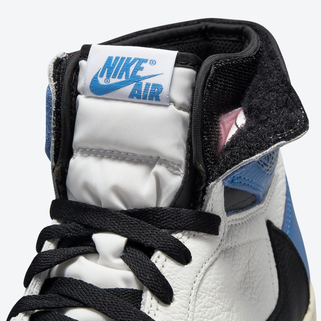 Travis Scott Fragment Air Jordan 1 Military Blue DH3227-105 Release ...