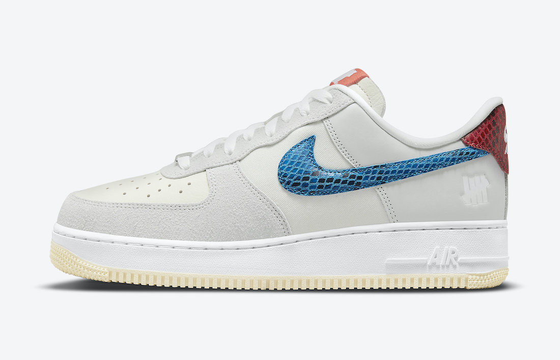 Undefeated Nike Dunk Low Air Force 1 Low 5 On It Release Date - SBD