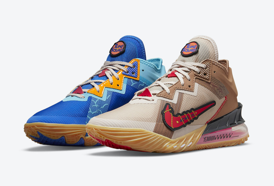 Xbox Nike LeBron 18 Low Wile E Roadrunner DO7172 900 Release Date 4