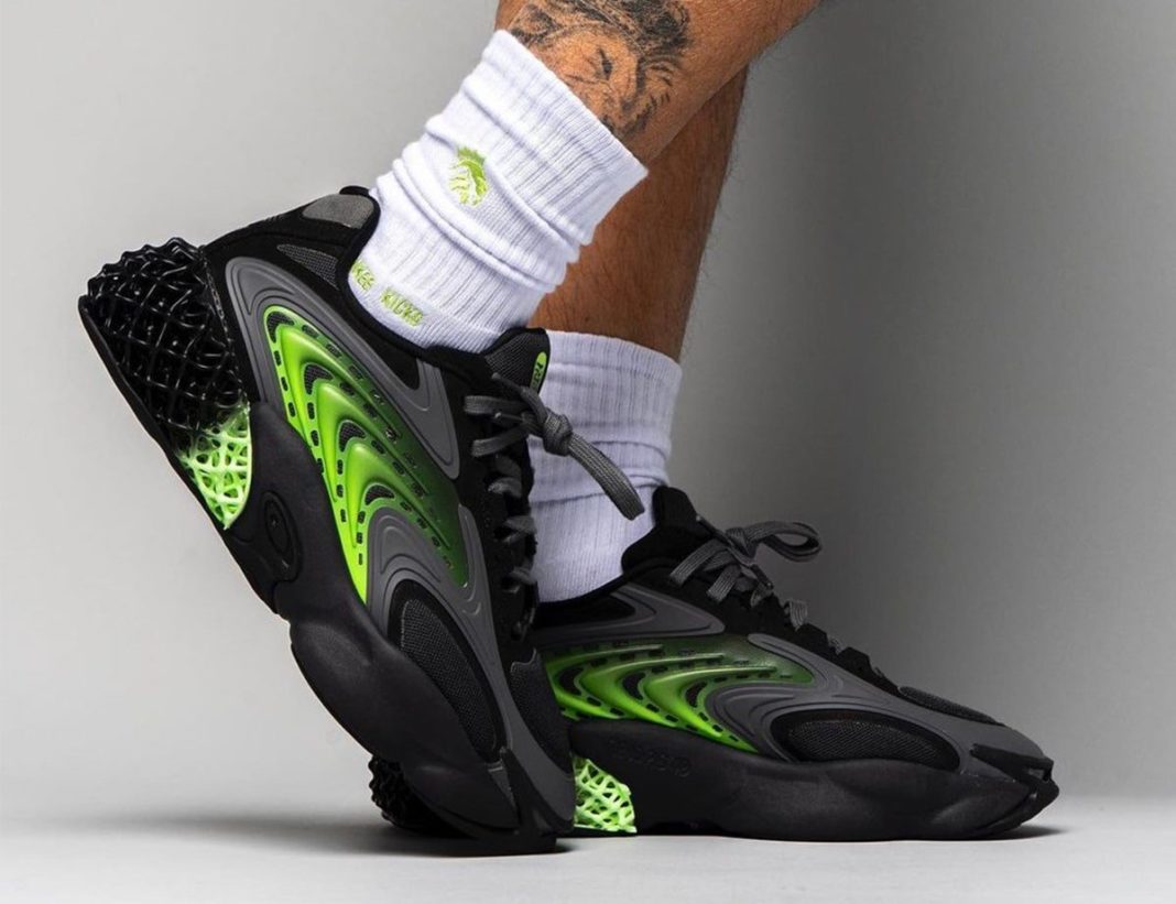 adidas 4D Cush Carbon Solar Green Release Date - Sneaker Bar Detroit