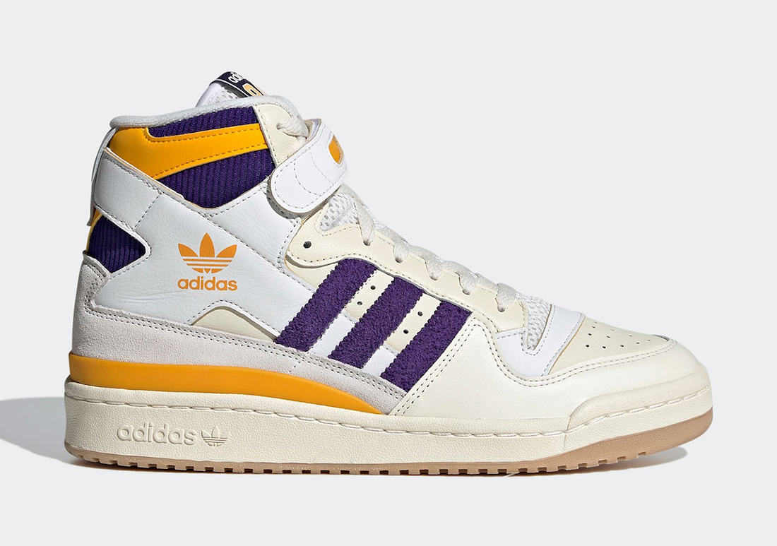 adidas Forum 84 High Lakers GX9054 Release Date