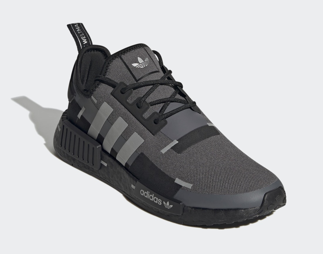 adidas NMD R1 Core Black Silver Metallic Carbon GZ7946 Release Date