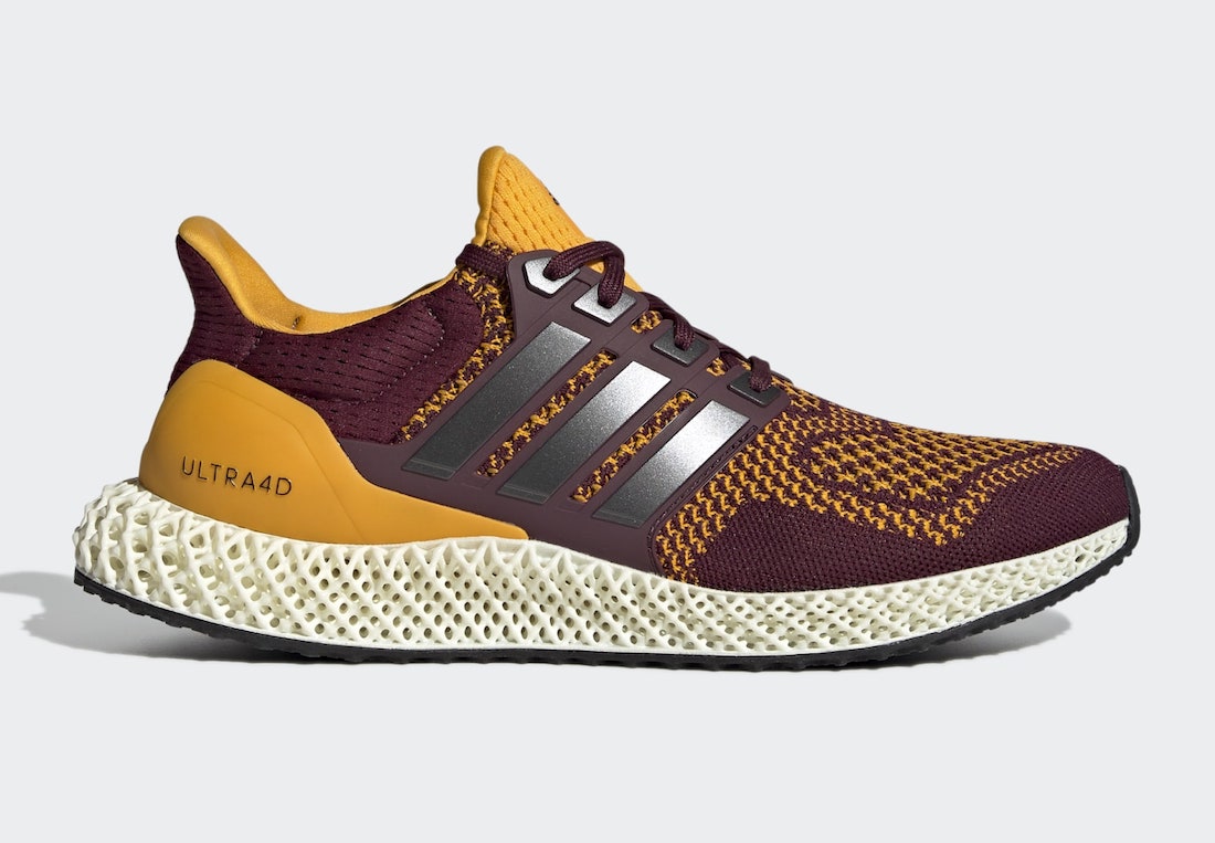 adidas Ultra 4D Arizona State FY3960 Release Date 1