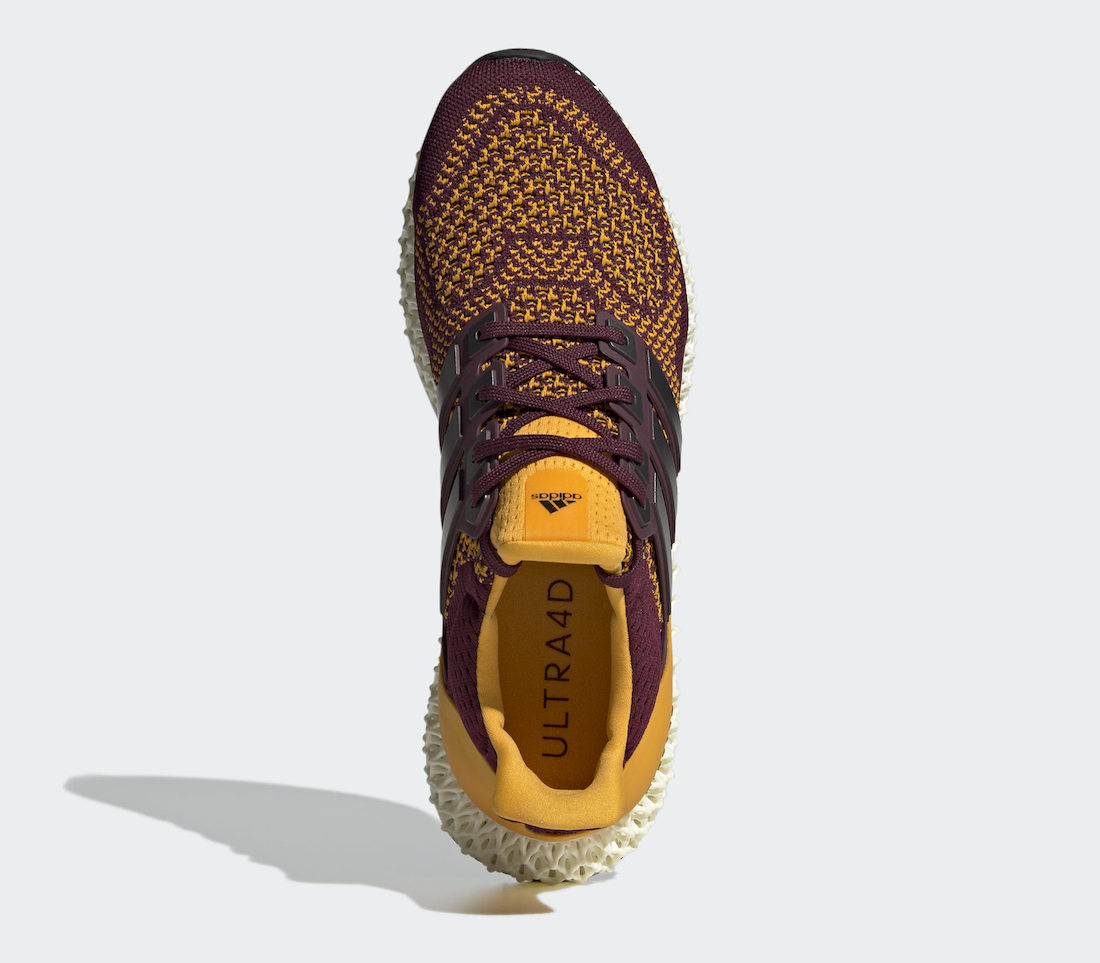 adidas Ultra 4D Arizona State FY3960 Release Date 4