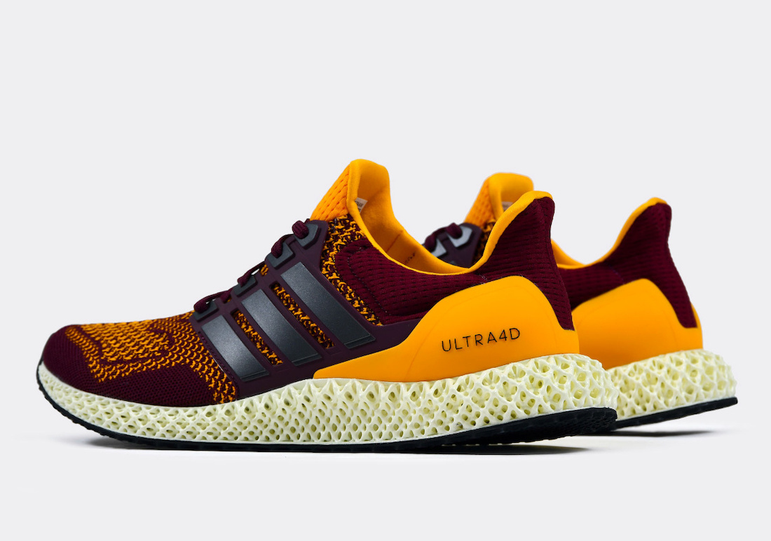 adidas Ultra 4D Arizona State FY3960 Release Date Pricing 3