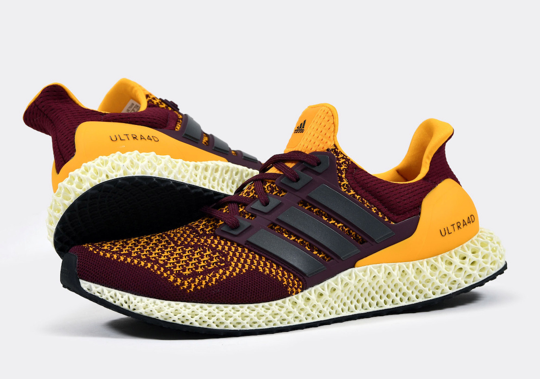 adidas Ultra 4D Arizona State FY3960 Release Date Pricing 4