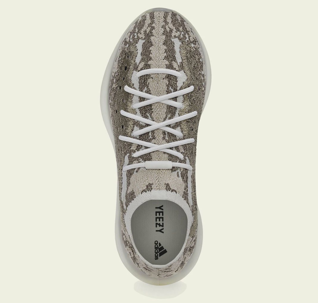 yeezy 380 pyrite on feet