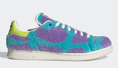 monsters inc pixar adidas stan smith mike sulley official release dates 2021