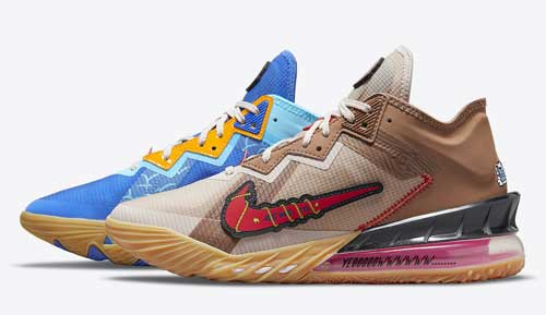 xbox nike lebron 18 low wile E roadrunner official release dates 2021