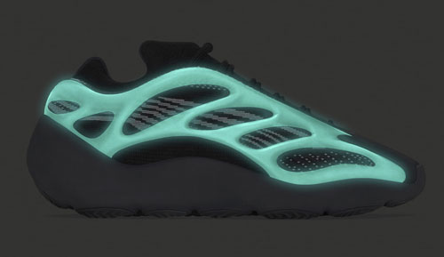 Adidas Yeezy 700 V3 Dark Glow release dates 2021