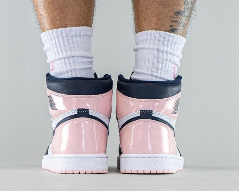 bubblegum pink jordans 1