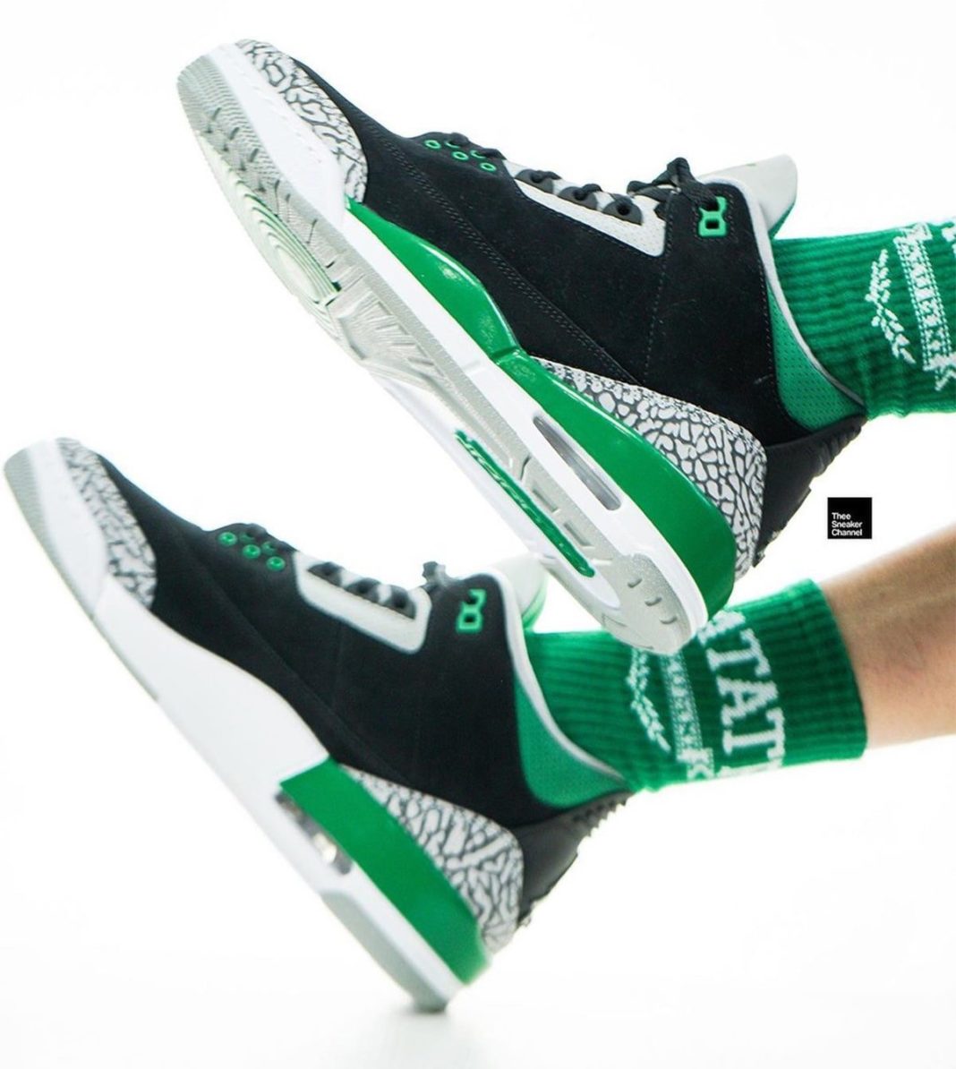 aj3 pine green