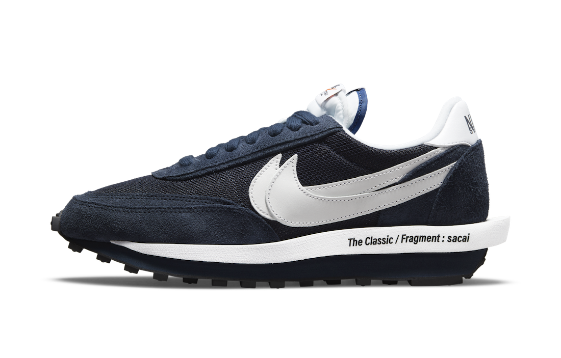 Fragment Sacai Nike LDWaffle Blackened Blue DH2684-400 Release Date