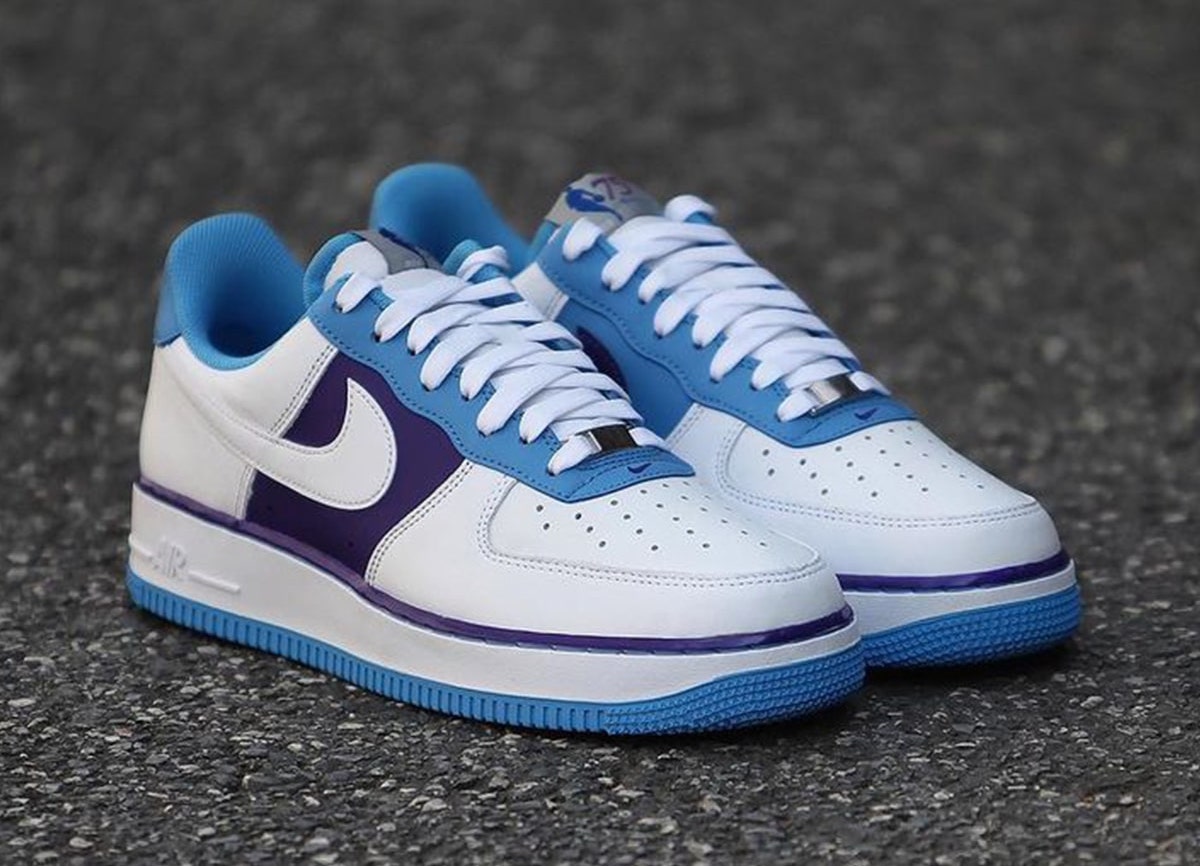 NBA x Nike Air Force 1 Low Lakers DC8874-101 Release Date - SBD