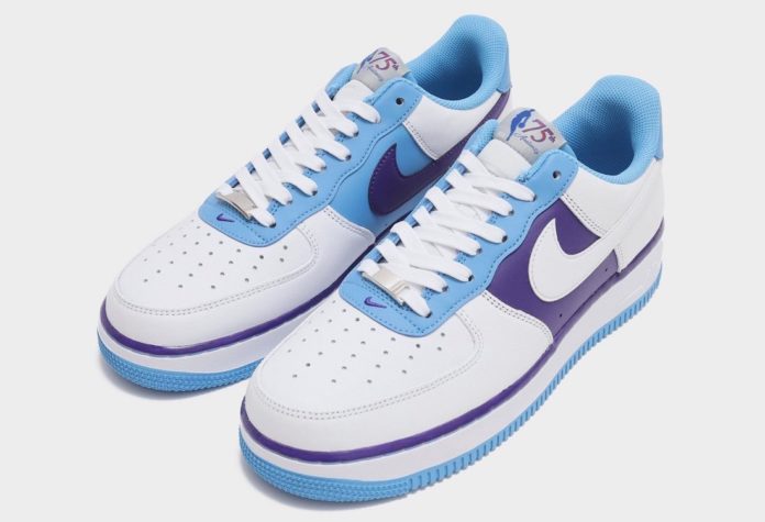 NBA x Nike Air Force 1 Low Lakers 75th Anniversary Release Date SBD