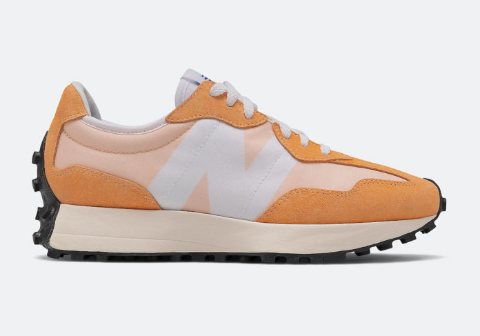 New Balance 327 White Orange WMNS WS327LF1 Release Date
