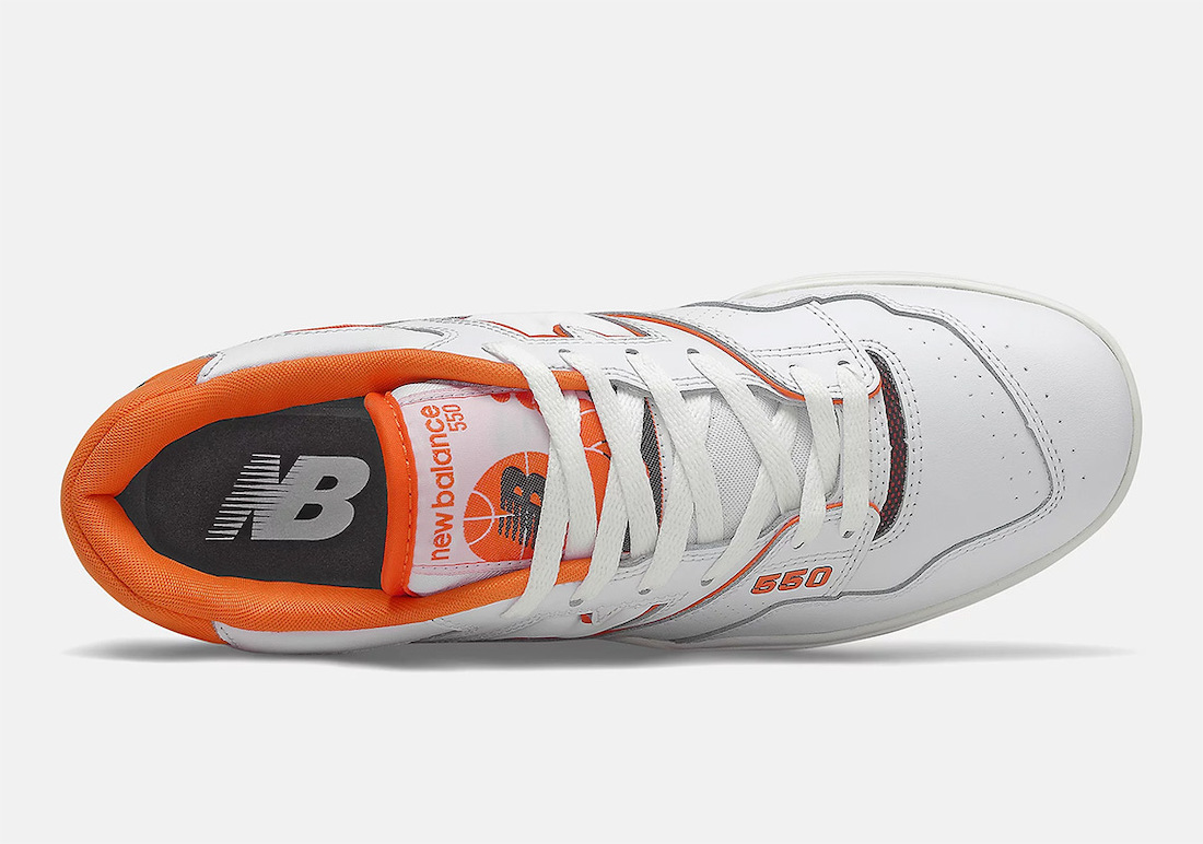 New Balance 550 White Orange BB550HG1 Release Date
