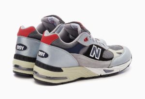 new balance 991 silver