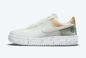 Nike Air Force 1 Crater White Orange DH2521-100 Release Date - SBD