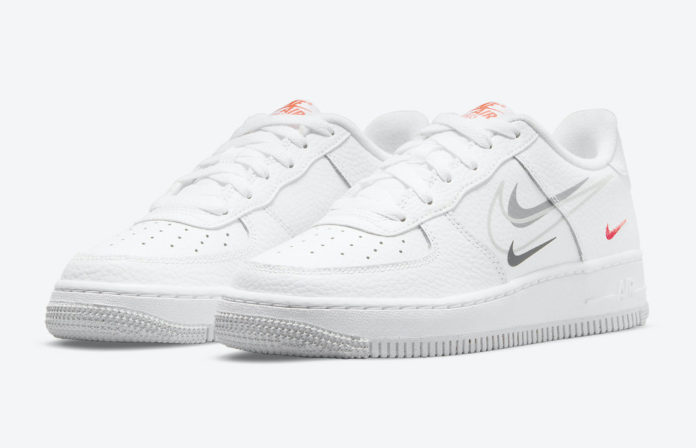 Nike Air Force 1 GS Multi Swoosh DO6486-100 Release Date - SBD