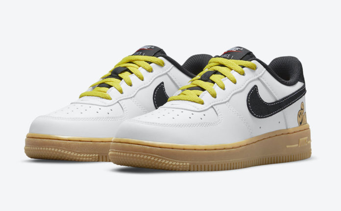 air force 1 smiley face